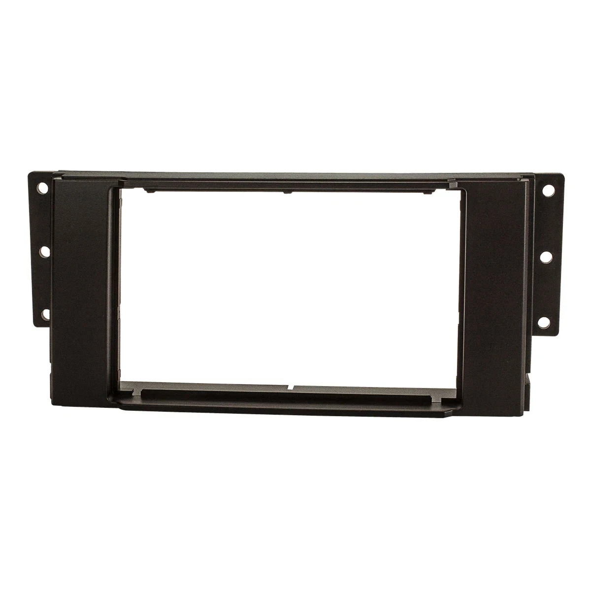 Doppel DIN Radioblende kompatibel mit Landrover Range Rover Sport Freelander Discovery Sport schwarz ab 2007