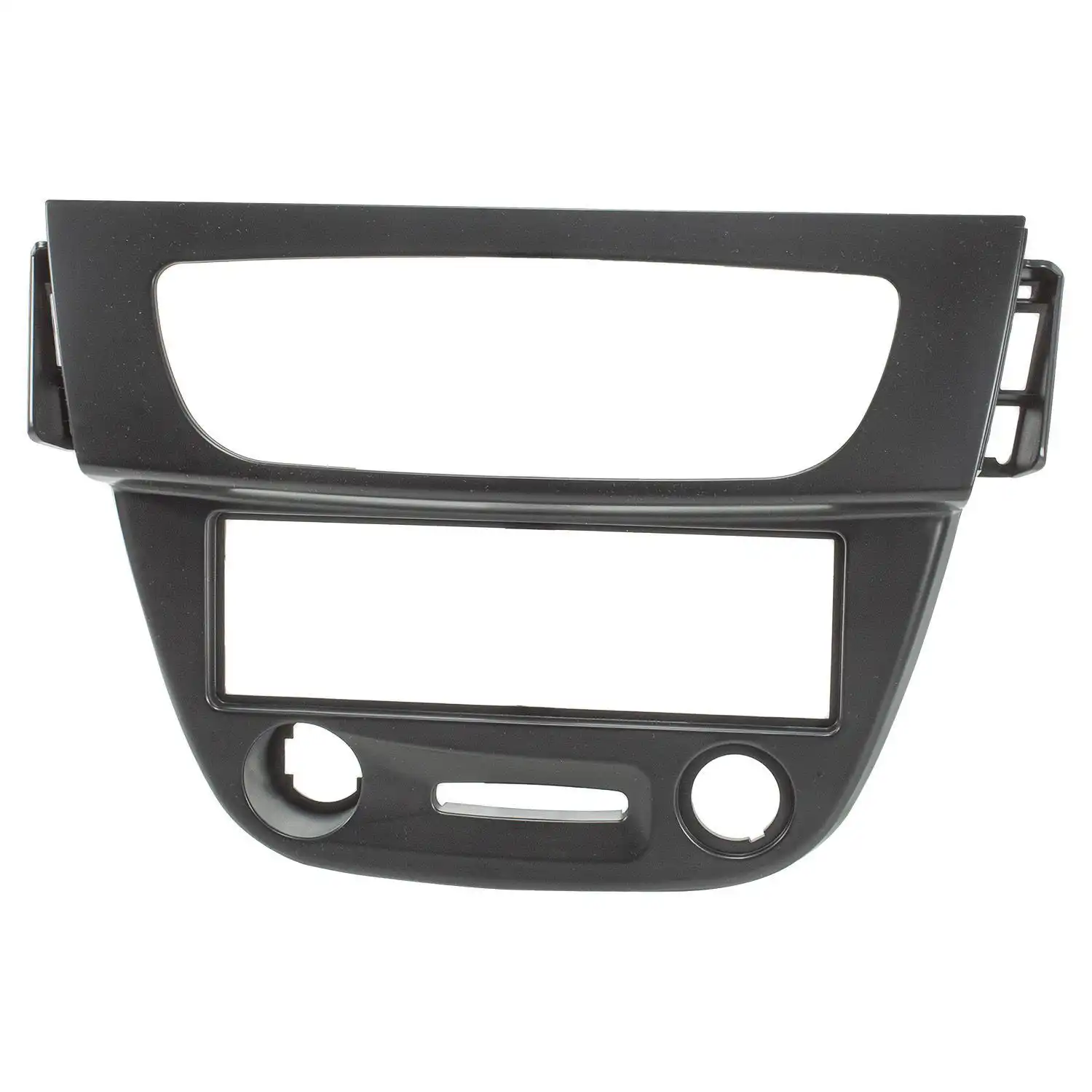 Radioblende kompatibel mit Renault Megane III 2008-2013 Fluence ab 2009 schwarz