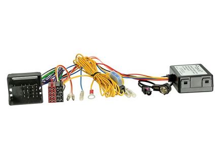 CAN-Bus Adapter 0772.09322 für BMW 1er, 3er, FAKRA auf ISO (m), ab Bj. 2005, adaptiert von Quadlock auf ISO (m)
