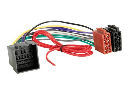 11111ACV 1124-02 Autoradio Adapter Kabel kompatibel mit Ford Focus Fiesta Transit Ka+ ab Bj. 2018 adaptiert auf ISO (m)