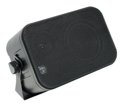 11111Dynavox LS-5L3 Mini 3-Wege Lautsprecher-Box mit Halterung schwarz 60 W / 8 Ohm