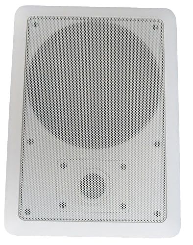 Einbaulautsprecher 2-Wege 20 cm weiß Decken Wand Lautsprecher 