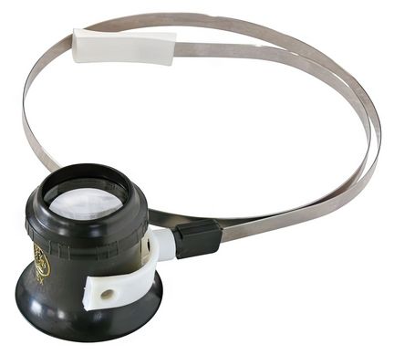 Uhrmacher Okular mit Kopfband 0772.10480 Uhrmacher Okular mit Kopfband 0772.10480