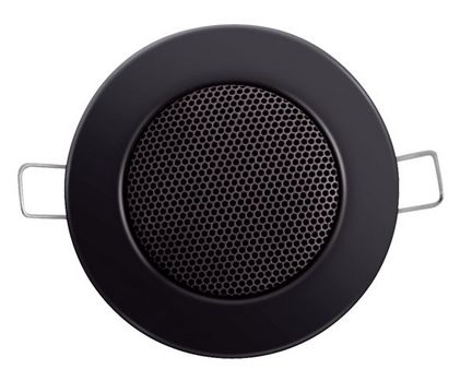 Decken-Lautsprecher im Halogen-Design Farbe: schwarz 
