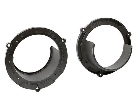 Lautsprecher Adapterringe (2 Stück) kompatibel mit Daihatsu Trevis Cuore Materia Move Gran Move Sirion Terios adaptiert auf 130er Lautsprecher
