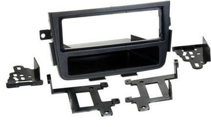 Radioblende kompatibel mit Acura RSX RSX Type S 1-DIN schwarz 