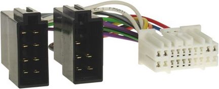 Radioanschlusskabel 0772.08126 für Acura Integra, MDX, NSX, RDX, RSX, TL, Autoradio´s auf ISO (f), adaptiert von ISO (f)