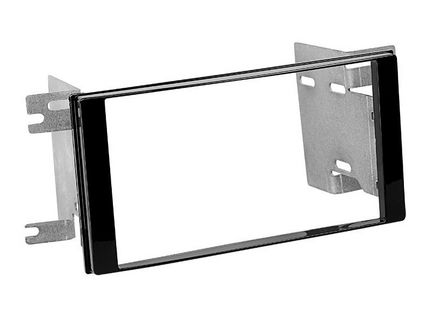 Radioblende 0772.07875 für Subaru Impreza, Forester, 2-DIN, piano schwarz