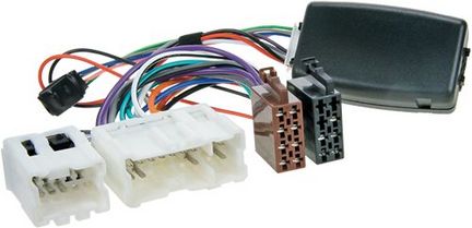 Lenkradfernbedienungsadapter 0772.04783 für Nissan Almera, X-Trail, adaptiert auf JVC