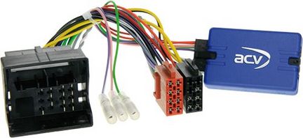 Lenkradfernbedienungsadapter 0772.03946 für Peugeot 207, 307, 407, 807, 308, CAN-Bus + Quadlock, ab Bj. 2005, adaptiert auf Pinoneer