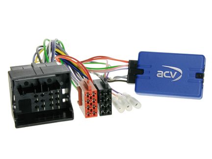 Lenkradfernbedienungsadapter 0772.08532 für VW Passat, Golf, Touran, Polo, Eos, Tiguan, Amarok, up!, CAN-Bus + Quadlock, adaptiert auf Chinaradio