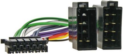 Radioanschlusskabel passend für JVC Radios 11 polig auf ISO 