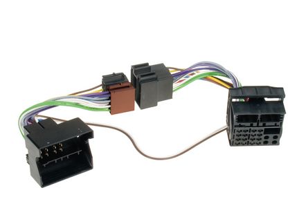 11111T-Kabel ISO kompatibel mit BMW Landrover Mini 1er 3er 5er 6er 7er X1 X3 X5 X6 Z4 Z8 zur Einspeisung von Freisprecheinrichtung ISO Verstärker usw.