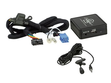 Bluetooth Interface kompatibel mit Peugeot 206 307 406 407 607 807 ISO-Anschluss