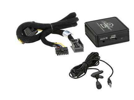 Bluetooth Interface kompatibel mit Peugeot 207 307 308 3008 407 607 807 Quadlock