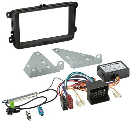 Radioeinbauset 0772.10615 für VW Amarok, Beetle, Caddy, CC, EOS, Golf, Jetta, Passat, Polo, Scirocco, Sharan, Tiguan, Touran, T5, 2-DIN, schwarz Radioeinbauset 0772.10615 für VW Amarok, Beetle, Caddy, CC, EOS, Golf, Jetta, Passat, Polo, Scirocco, Sharan, Tiguan, Touran, T5, 2-DIN, schwarz