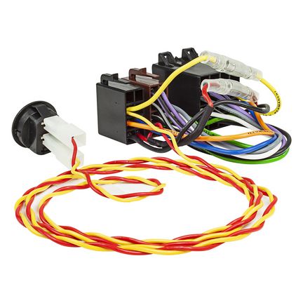 11111Autoradio Adapter Kabel mit EIN-AUS Schalter für Camper Van Wohnmobile adaptiert von ISO (f) auf ISO (m)