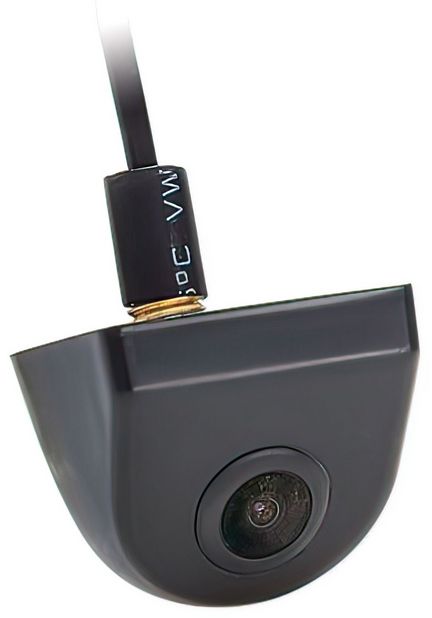 ACV Rückfahrkamera universal Unterbau eckig schwarz mit horizontaler und vertikaler Spiegelungsfunktion
