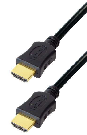 High Speed HDMI Kabel with Ethernet - ECONOMY 1.0 Meter 4K UHD HDR ARC CEC HDCP