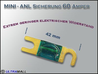 11111Mini-ANL Sicherung 60 Ampere 