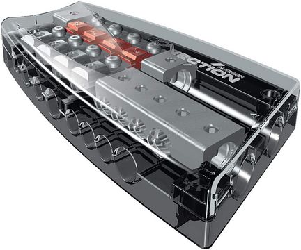 Audison Connection SFD-41C Sicherungsverteiler incl. Masseverteiler 0772.01451