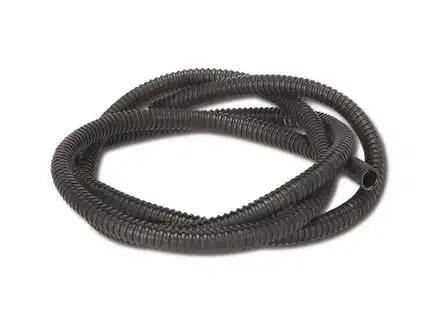 CHP Wellrohr geschlitzt in schwarz (Meterware) 6mm schwarz 6.0 mm 