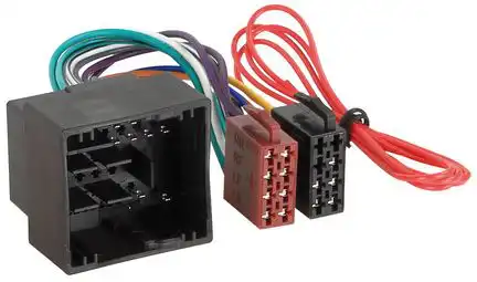 11111Autoradio Adapter Kabel kompatibel mit Citroen Opel Peugeot Toyota Aircross C3 C4 Jumper Jumpy Dispatch Spacetourer 208 3008 Boxer Expert Crossland Zafira Proace adaptiert auf ISO