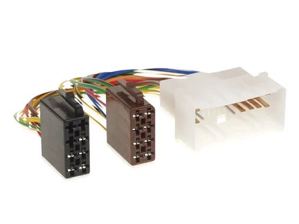 ACV Autoradio Adapter Kabel kompatibel mit Hyundai Kia Accent Amica Atos Azera Elantra H1 Matrix Santa Fe Sonata Tucson Carnival Rio Sorento Sportage adaptiert auf ISO (m)