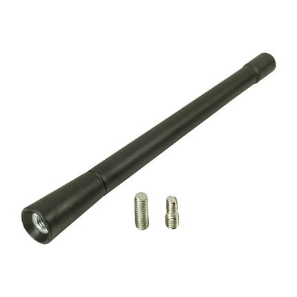 HQ Ersatzstab Antennenstab Wechselgewinde M5 M6 Länge 16.5cm kompatibel mit Audi Seat Skoda VW Ford