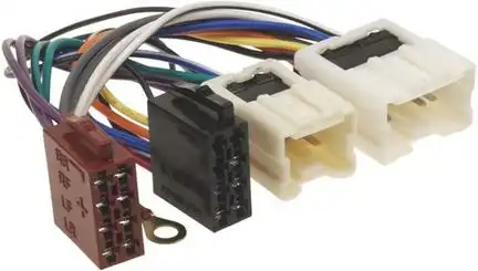 11111Autoradio Adapter Kabel kompatibel mit Nissan ab Bj. 2003 adaptiert auf ISO (m)