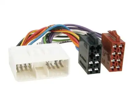 Autoradio Adapter Kabel kompatibel mit Chevrolet Daewoo SsangYong adaptiert auf ISO (m)