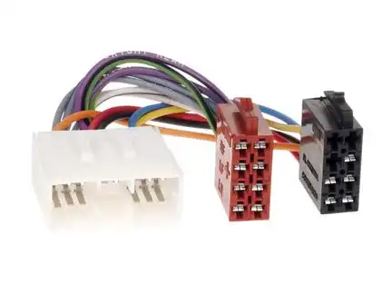 11111Autoradio Adapter Kabel kompatibel mit Subaru Forester Impreza Vivio Legacy Outback adaptiert auf ISO (m)