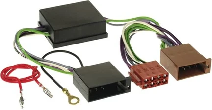 ACV Aktivsystemadapter kompatibel mit Audi VW 80 90 100 Corrado Golf mit 10 pol ISO
