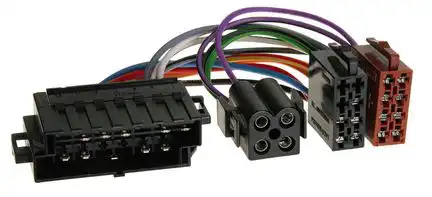 11111ACV Autoradio Adapter Kabel kompatibel mit Volvo 440 460 480 adaptiert auf ISO (m)