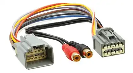 11111ACV 1424-11 AUX IN Adapter kompatibel mit Ford Fiesta 2008-2010 