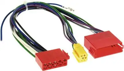 ACV Aktivsystemadapter kompatibel mit Audi A3 A4 A6 A8 TT 10 pol ISO oder 20 pol Mini ISO mit