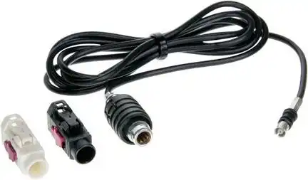11111Antennenadapter kompatibel mit Lancia Delta Kabel: 120 cm adaptiert von HC97 (m) auf Fakra (f)