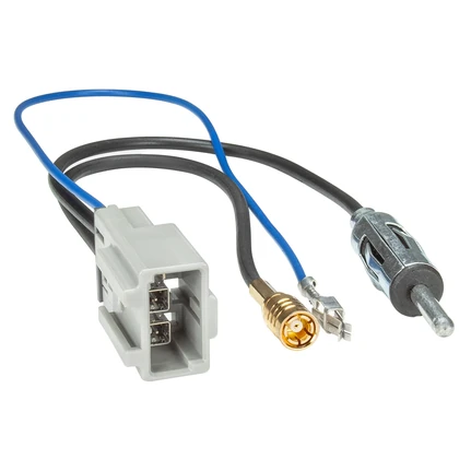 Antennenadapter kompatibel mit Isuzu D-Max GT13 (F) ab 2020 AM FM DAB+ auf DIN und SMB