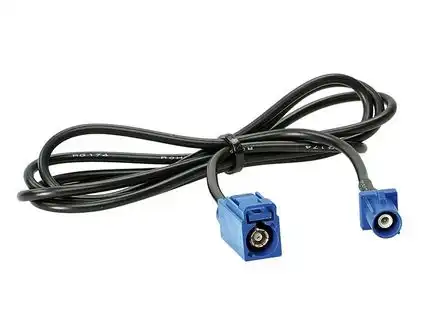 11111Antennen Verlängerungskabel 1 Meter adaptiert von Fakra (m) auf Fakra (f)