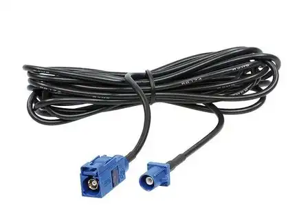 ACV Antennen Verlängerungskabel 2 Meter adaptiert von Fakra (m) auf Fakra (f)