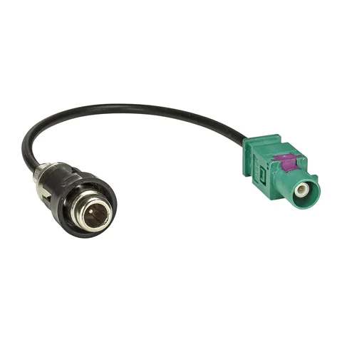 11111tomzz Audio Antennenadapter für Fahrzeuge mit Fakra Antennenanschluss adaptiert von RAST 2 (HC97) auf Fakra (m)