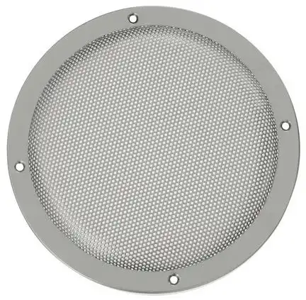 Lautsprecher Dekor Gitter 200 mm silber 