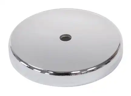 Rundmagnet starker Power Magnet bis zu 43 kg 81 x 10mm verchromtes Gehäuse