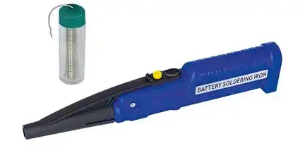 Dynavox Batterie Lötkolben + Lötzinn 4.5V / 8W feine Spitze 