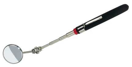 Teleskop Spiegel bis 490mm Länge mit Knickgeleng 