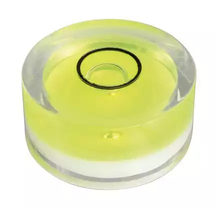 5 x kleine Wasserwaage Libelle (18 x 9mm) zum Ausrichten von Plattenspielern Lautsprecherboxen Fotoausrüstungen und anderen Gegenständen
