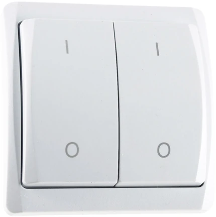 Funk-Wandsender Duo Funk-Schalter für Pilota Casa max. 70m 