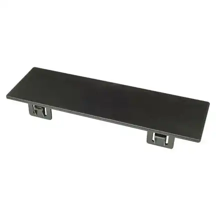 11111Abdeckrahmen Blindblende 1-DIN schwarz für Autoradio Öffnungen 183x53mm