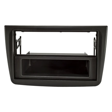 Radioblende kompatibel mit Alfa Romeo Mito 955 ab 2014 schwarz mit Uconnect