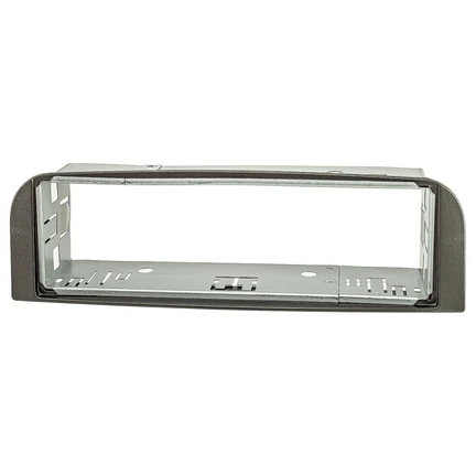 Radioblende Metallschacht kompatibel mit Alfa Romeo 147 Typ 937 2000-2010 GT Typ 937 2004-2010 dunkelgrau
